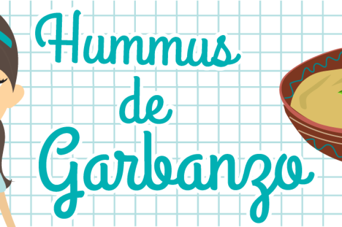 Cabecera receta de cocina Hummus de garbanzo | Maid in Barcelona